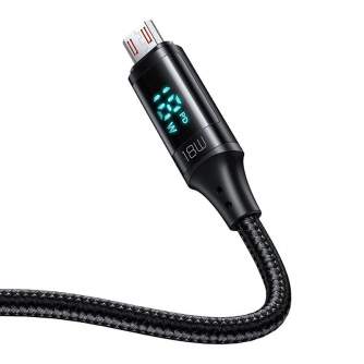 Kabeļi - Cable Mcdodo CA-1070 USB to Micro USB, 3A, 1.2m (black) CA-1070 - ātri pasūtīt no ražotāja