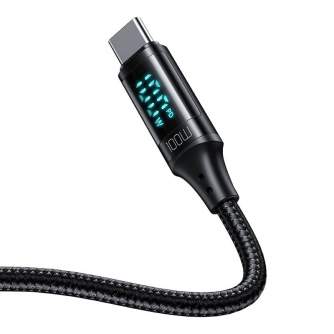 Kabeļi - Cable Mcdodo CA-1100 USB-C to USB-C, 100W, 1.2m (black) CA-1100 - ātri pasūtīt no ražotāja