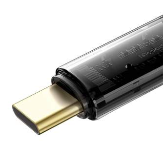 Kabeļi - USB to USB-C cable, Mcdodo CA-2090, 6A, 1.2m (black) CA-2090 - ātri pasūtīt no ražotāja