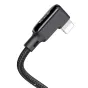 Кабели - USB to Lightning cable, Mcdodo CA-7300, angled, 1.8m (black) CA-7300 - быстрый заказ от производителя