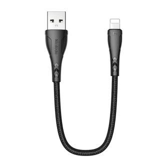 Кабели - USB to Lightning cable, Mcdodo CA-7440, 0.2m (black) CA-7440 - быстрый заказ от производителя