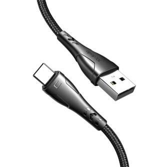 Kabeļi - USB to USB-C cable, Mcdodo CA-7460, 0.2m (black) CA-7460 - ātri pasūtīt no ražotāja
