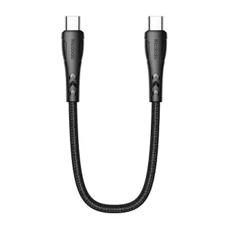 Discontinued - USB-C to USB-C cable Mcdodo CA-7640, PD 60W, 0.2m (black) CA-7640