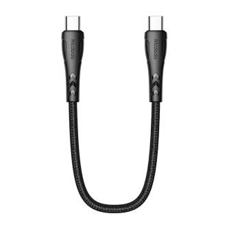 Cables - USB-C to USB-C cable Mcdodo CA-7640, PD 60W, 0.2m (black) CA-7640 - quick order from manufacturer
