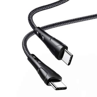 Kabeļi - USB-C to USB-C cable Mcdodo CA-7640, PD 60W, 0.2m (black) CA-7640 - ātri pasūtīt no ražotāja