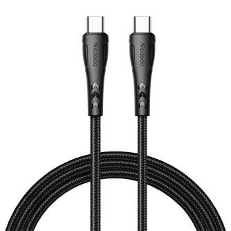 Кабели - USB-C to USB-C cable Mcdodo CA-7641, PD 60W, 1.2m (black) CA-7641 - быстрый заказ от производителя