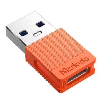 Sortimenta jaunumi - USB-C to USB 3.0 adapter, Mcdodo OT-6550 (orange) OT-6550 - ātri pasūtīt no ražotāja