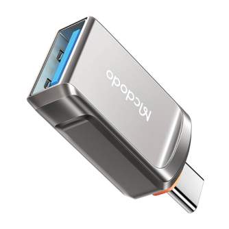 New products - USB 3.0 to USB-C adapter, Mcdodo OT-8730 (gray) OT-8730 - quick order from manufacturer