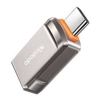 Sortimenta jaunumi - USB 3.0 to USB-C adapter, Mcdodo OT-8730 (gray) OT-8730 - ātri pasūtīt no ražotāja