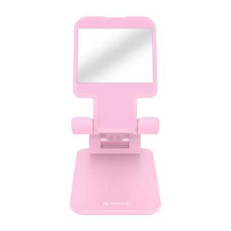 Telefonu statīvi - Orico MPHJ-PK-BP phone stand with mirror (pink) MPHJ-PK-BP - ātri pasūtīt no ražotāja