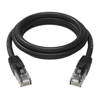 Sortimenta jaunumi - Orico RJ45 Cat.6 Round Ethernet Network Cable 15m (Black) PUG-C6-150-BK-EP - ātri pasūtīt no ražotāja
