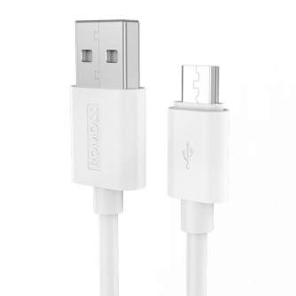 Kabeļi - USB to Micro USB cable Romoss CB-5 2.1A, 1m (gray) CB05-101-04H - ātri pasūtīt no ražotāja