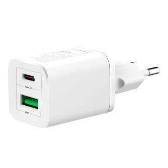 Cables - Mini Wall Charger XO HN238A 30W, PD (white) HN238A - quick order from manufacturer