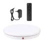 3D/360 foto sistēmas - Rotating display stand Puluz 45 cm (white) PU3146EU - быстрый заказ от производителя
