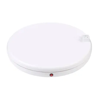 3D/360 foto sistēmas - Rotējošs foto statīvs Puluz ar strāvas kontaktligzdu 45 cm (balts) PU3148EU - perc šodien veikalā un ar piegādi