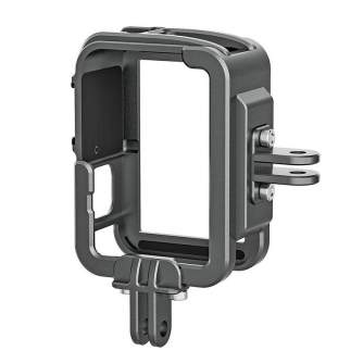 Sortimenta jaunumi - TELESIN Aluminum cage for GoPro Hero 11/10/9 +vertical adapter GP-FMS-G11-TZ - ātri pasūtīt no ražotāja