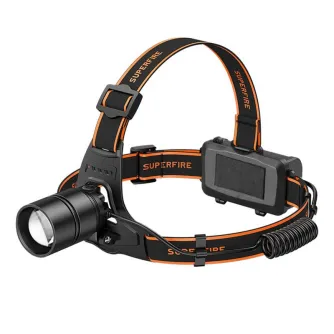 Discontinued - Headlight Superfire HL71, 500lm, USB HL71