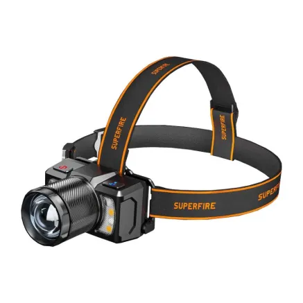 Headlight Superfire HL25, 700lm, USB-C HL25