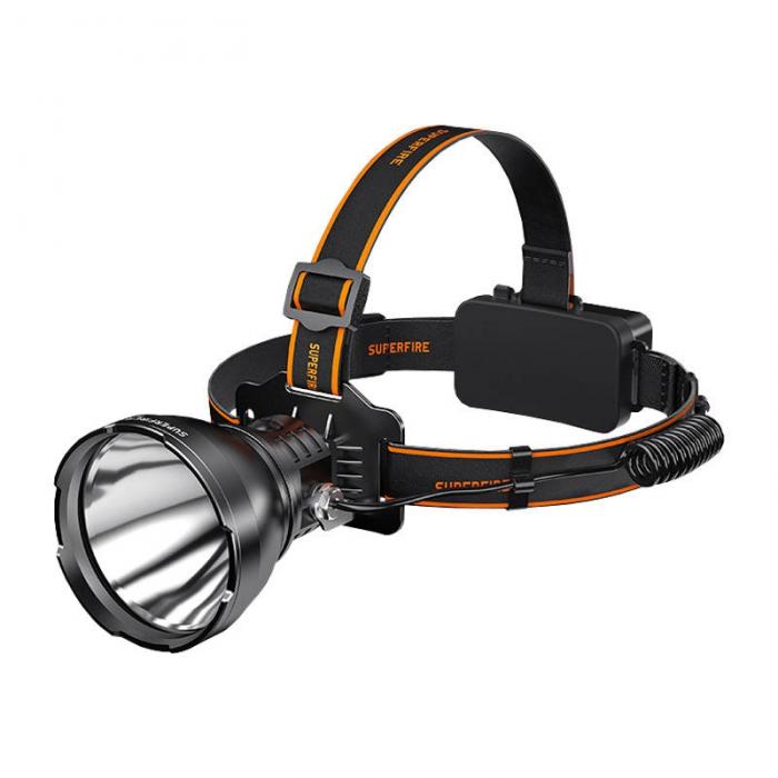 Hand Lights - Headlight Superfire HL60, 2300lm, USB-C HL60 - quick order from manufacturer