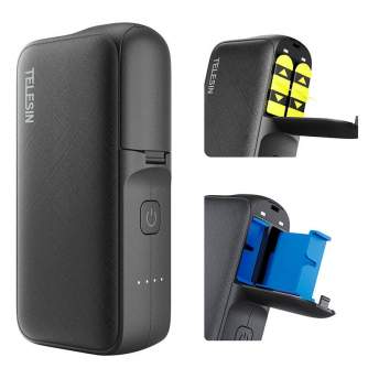 Новые товары - TELESIN charger+power bank for GoPro Hero 11/10/9 GP-PB-001 GP-PB-001 - быстрый заказ от производителя