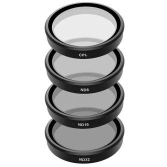 New products - TELESIN Filter set CPL/ND8/ND16/ND32 for DJI Action 3 OA-FLT-005 - quick order from manufacturer