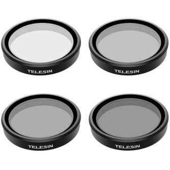 New products - TELESIN Filter set CPL/ND8/ND16/ND32 for DJI Action 3 OA-FLT-005 - quick order from manufacturer