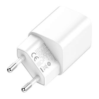 Kabeļi - Wall charger LDNIO A2318C USB, USB-C 20W + USB-C - USB-C Cable A2318C Type C-Type C - ātri pasūtīt no ražotāja
