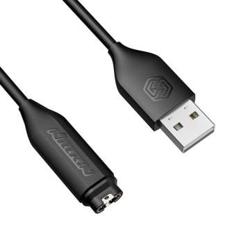 Kabeļi - Nillkin Garmin pulksteņa USB uzlādes kabelis (melns) - ātri pasūtīt no ražotāja