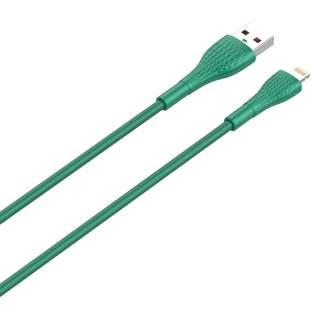Kabeļi - Lightning Cable LDNIO LS671 30W, 1m (green) LS671 lightning - ātri pasūtīt no ražotāja
