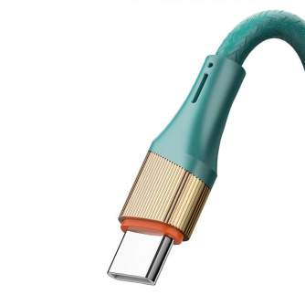 Kabeļi - USB to USB-C cable LDNIO LS632, 30W, 2m (green) LS632 type c - ātri pasūtīt no ražotāja