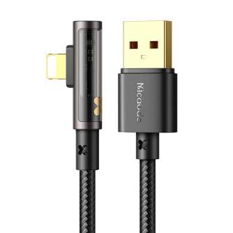 Kabeļi - USB to lightning prism 90 degree cable Mcdodo CA-3511, 1.8m (black) CA-3511 - ātri pasūtīt no ražotāja