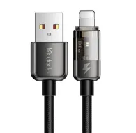 Cables - Lightning cable Mcdodo CA-3140 12W, 1.2m (black) CA-3140 - quick order from manufacturerCables - Lightning cable Mcdodo CA-3140 12W, 1.2m (black) CA-3140 - quick order from manufacturer