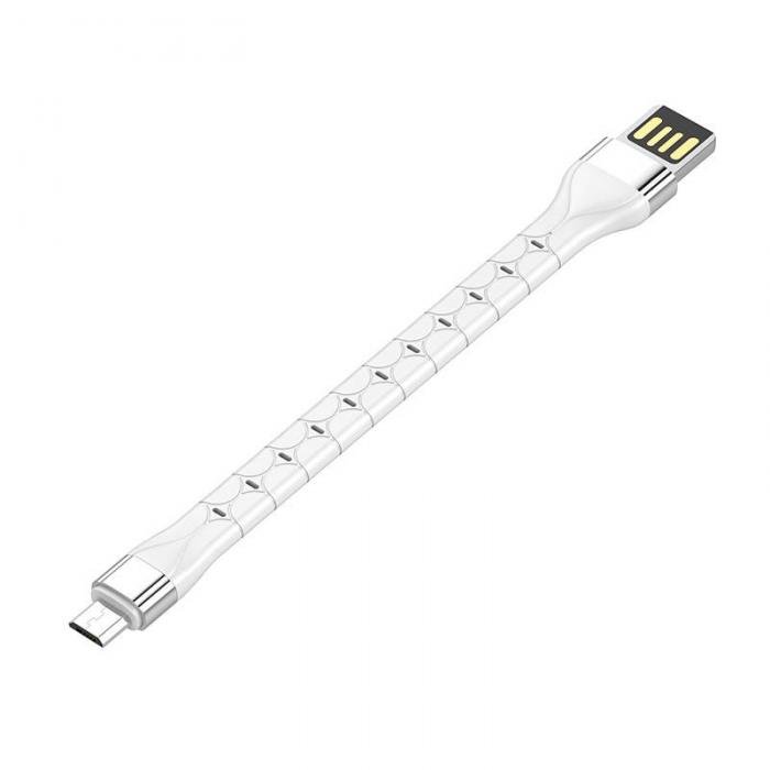 Кабели - LDNIO LS50 0,15m USB - Micro USB Cable (White) LS50 micro - быстрый заказ от производителя