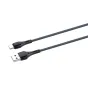 Кабели - LDNIO LS522 USB - USB-C 2m Cable (Grey-Blue) LS522 type c - быстрый заказ от производителя