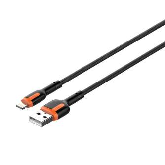 Кабели - LDNIO LS531, USB - Lightning 1m Cable (Grey-Orange) LS531 lightning - быстрый заказ от производителя