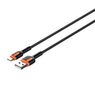 Кабели - LDNIO LS531, 1m USB - USB-C Cable (Grey-Orange) LS531 type c - быстрый заказ от производителя