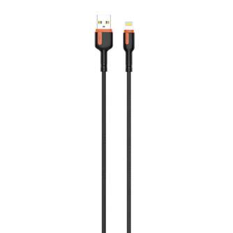 Кабели - LDNIO LS532, USB - Lightning 2m Cable (Grey-Orange) LS532 lightning - быстрый заказ от производителя