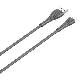 Kabeļi - LDNIO LS672 USB - Micro USB 2m, 30W Cable (Grey) LS672 micro - ātri pasūtīt no ražotāja