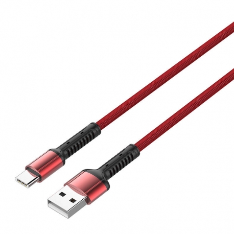Kabeļi - LDNIO LS63C-5A, USB - USB-C, 5A Cable (Red) LS63C-5A type c - ātri pasūtīt no ražotāja