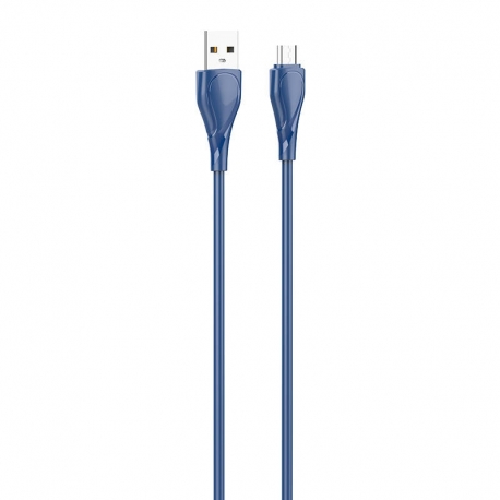 Kabeļi - LDNIO LS612 USB - Micro USB 2m, 30W Cable (Blue) LS612 micro - ātri pasūtīt no ražotāja