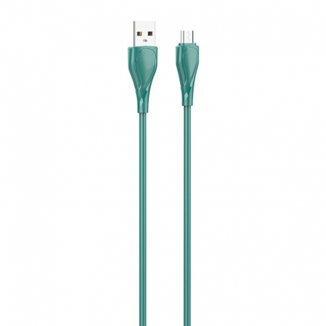 Kabeļi - LDNIO LS611 USB - Micro USB 1m, 30W Cable (Green) LS611 micro - ātri pasūtīt no ražotāja