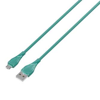 Kabeļi - LDNIO LS611 USB - Micro USB 1m, 30W Cable (Green) LS611 micro - ātri pasūtīt no ražotāja