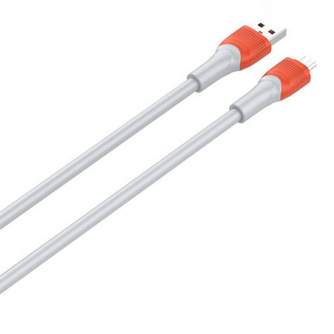 LDNIO LS602 USB - Micro USB 2m, 30W Cable (Orange) LS602 micro