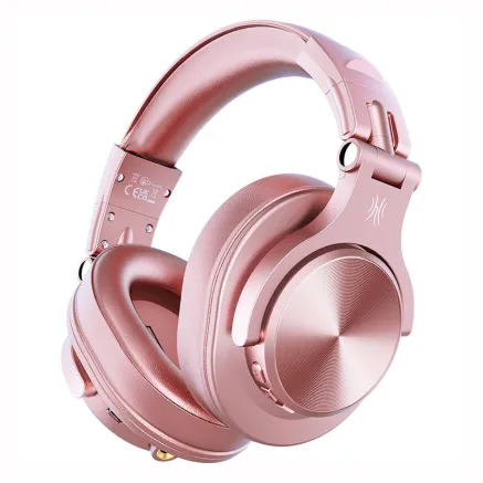 OneOdio Fusion A70 Pink Headphones with Bluetooth 5.2