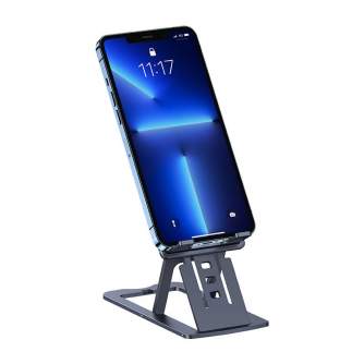 Mobile Phones Tripods - Foldable phone/tablet stand Choetech H064 (grey) H064 - quick order from manufacturer