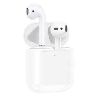 Headphones - Wireless earphones TWS 1:1 (Single Type) Foneng BL08L (white) BL08L White - quick order from manufacturer