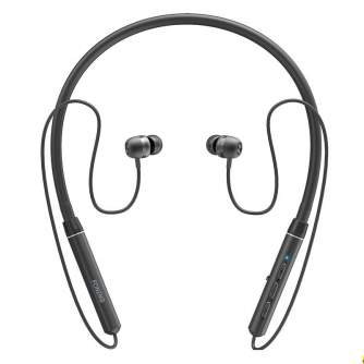 Austiņas - Wireless neckband silicon earphones Foneng BL31 (black) BL31 Black - ātri pasūtīt no ražotāja