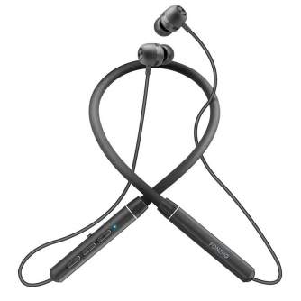 Headphones - Wireless neckband silicon earphones Foneng BL31 (black) BL31 Black - quick order from manufacturer