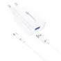 Wall charger - Foneng EU13 Wall Charger + USB to USB-C Cable, 3A (White) EU13 Type-C - quick order from manufacturer