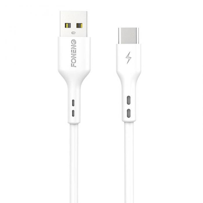 Cables - Cable USB Foneng X36 type-C (white) X36 Type-C / White - quick order from manufacturer